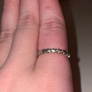 sterling silver star ring